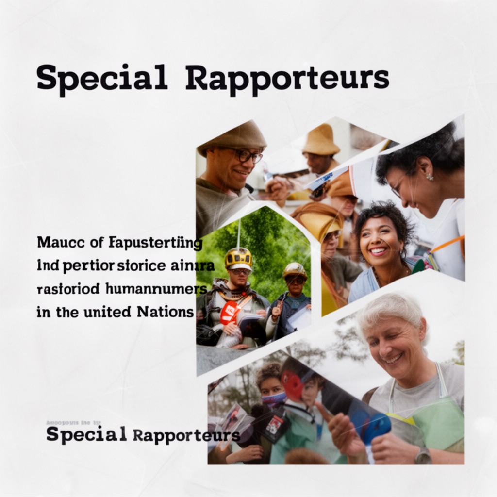 AI-generated illustration of Special Rapporteurs