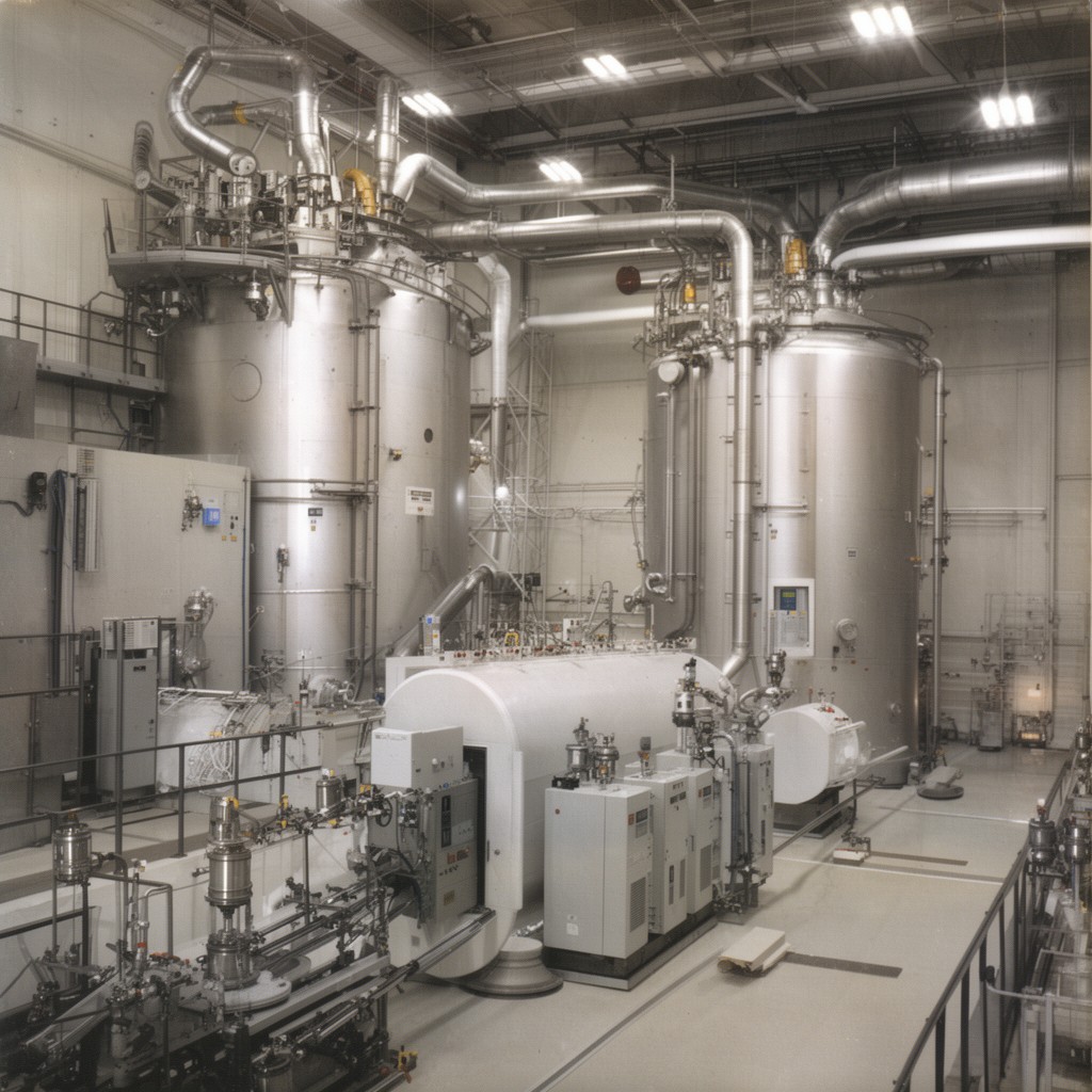 AI-generated illustration of Loss-of-Fluid Test Facility