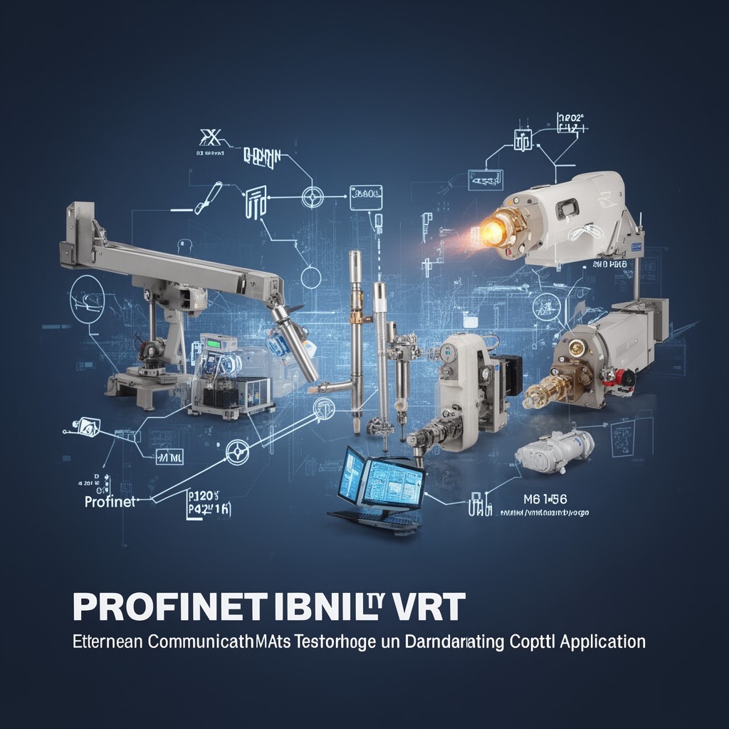 AI-generated illustration of PROFINET IRT