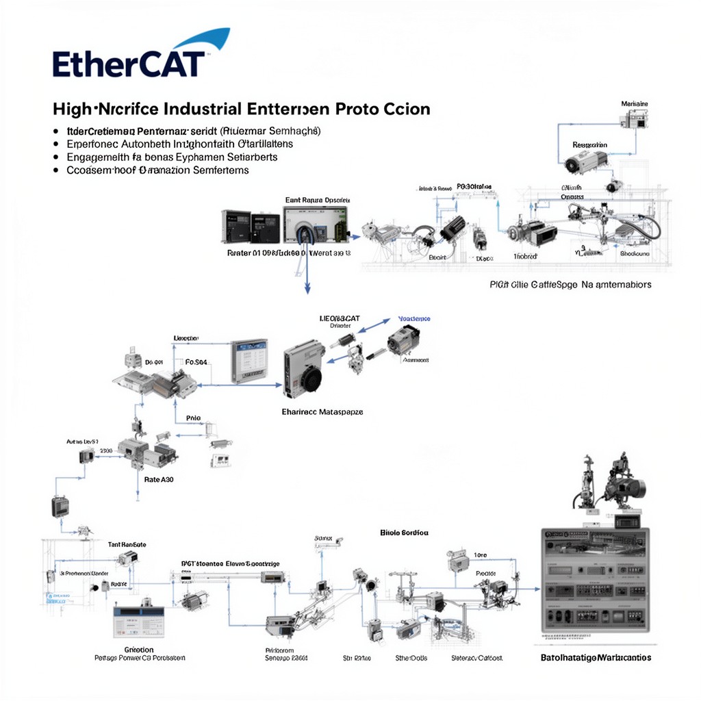 AI-generated illustration of EtherCAT