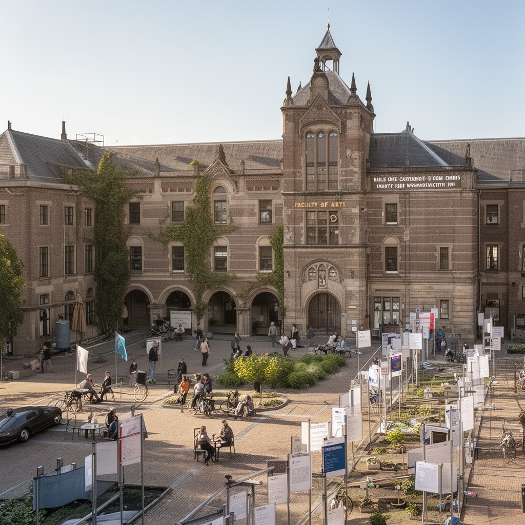 AI-generated illustration of Faculty of Arts