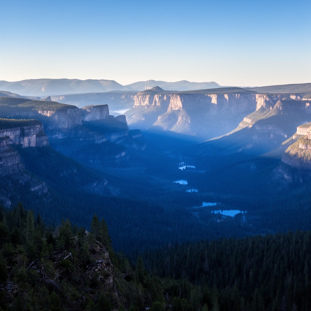 AI-generated illustration of Blue Mountains