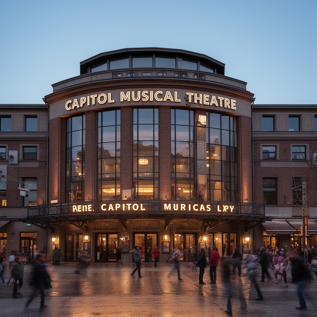 AI-generated illustration of Capitol Musical Theatre