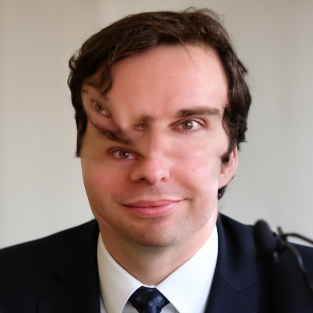 AI-generated illustration of Sean Parker