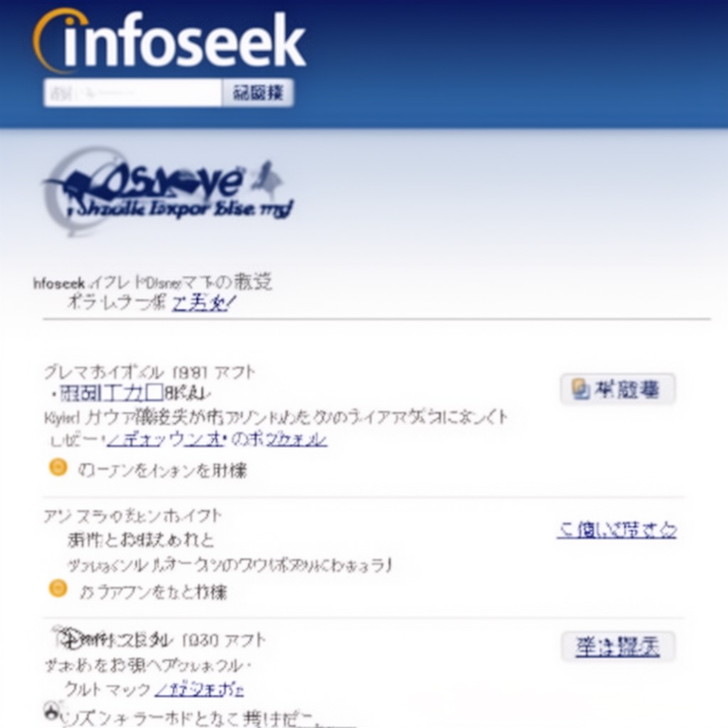 AI-generated illustration of Infoseek