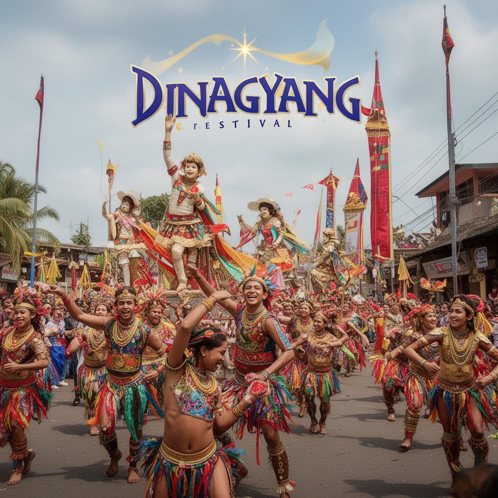 AI-generated illustration of Dinagyang Festival