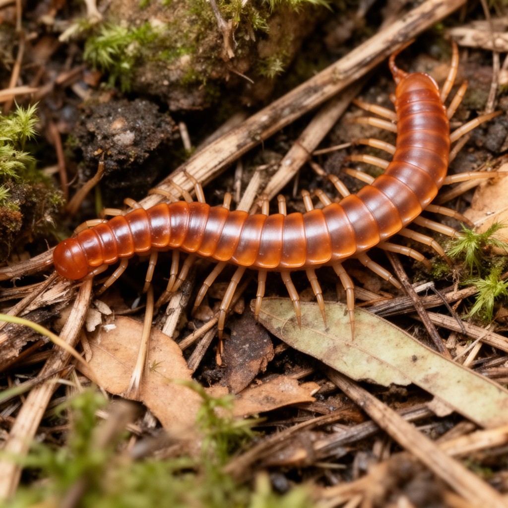 AI-generated illustration of Myriapoda