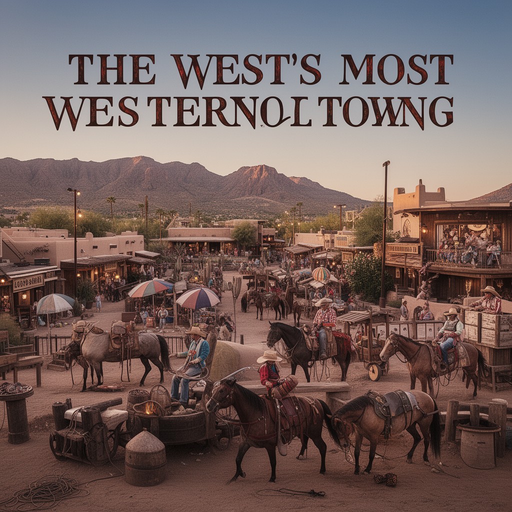 AI-generated illustration of The West’s Most Western Town