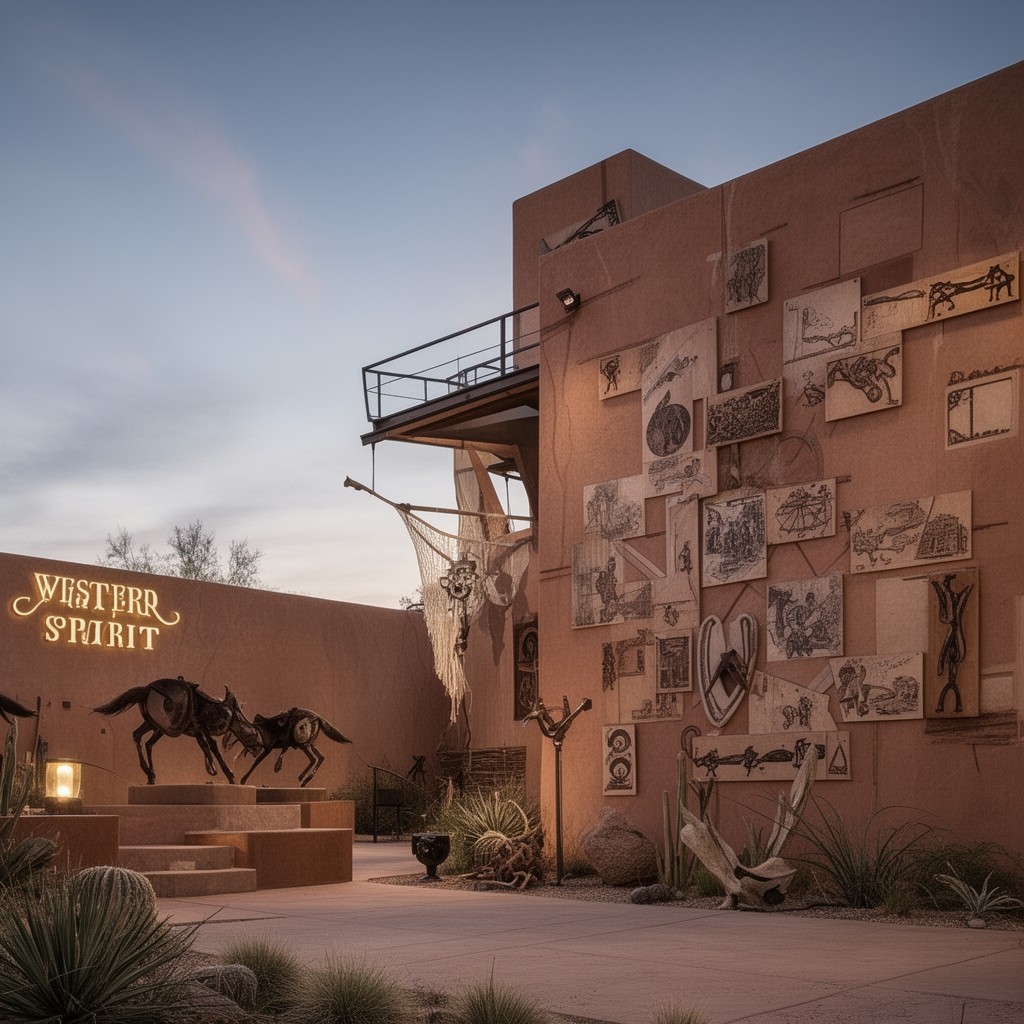 AI-generated illustration of Western Spirit: Scottsdale’s Museum of the West