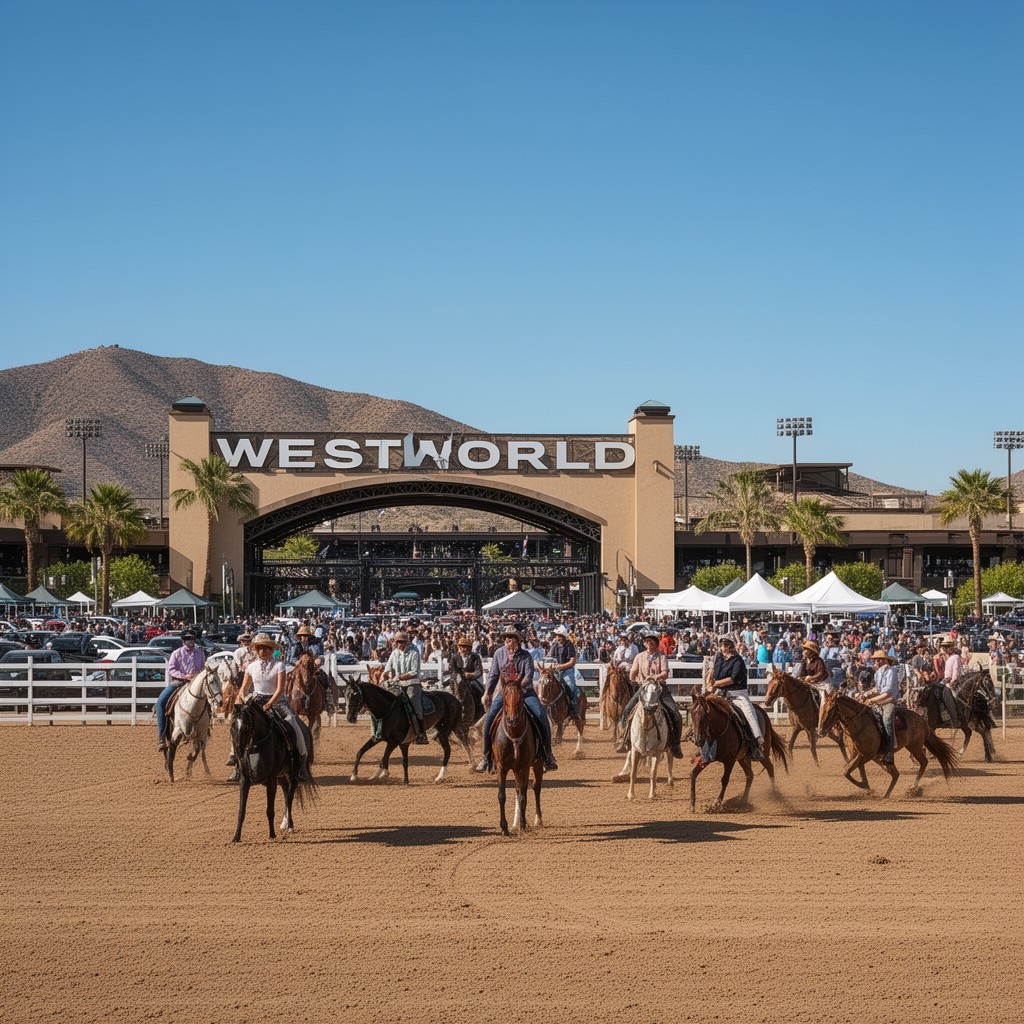 AI-generated illustration of WestWorld of Scottsdale