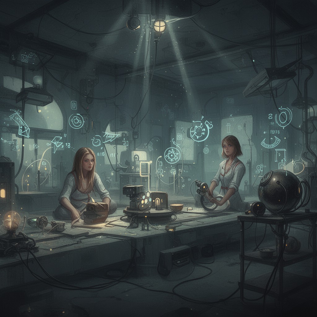 AI-generated illustration of Brave New World