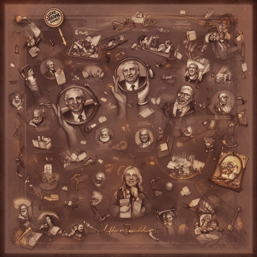 AI-generated illustration of Shadow Cabinet (United Kingdom)
