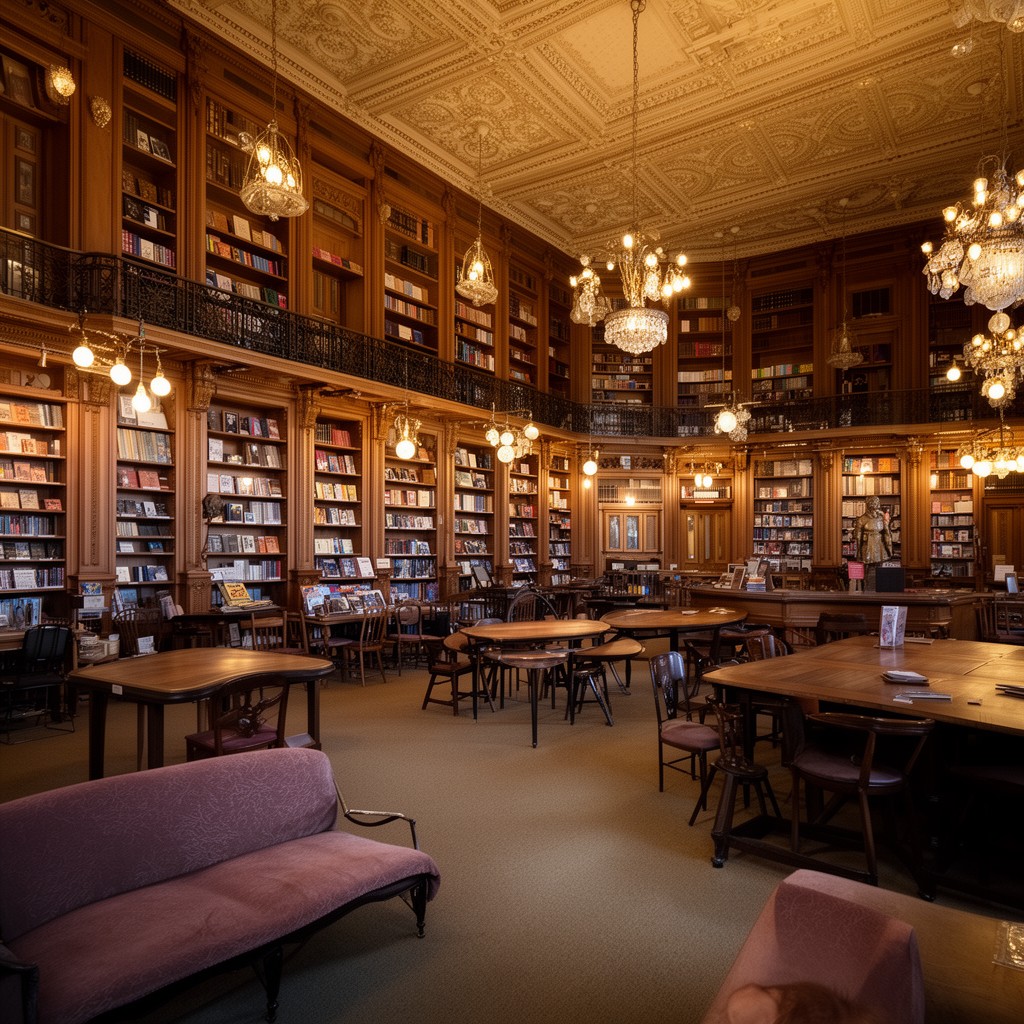 AI-generated illustration of Performing Arts Reading Room