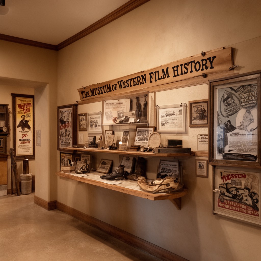 AI-generated illustration of Museum of Western Film History