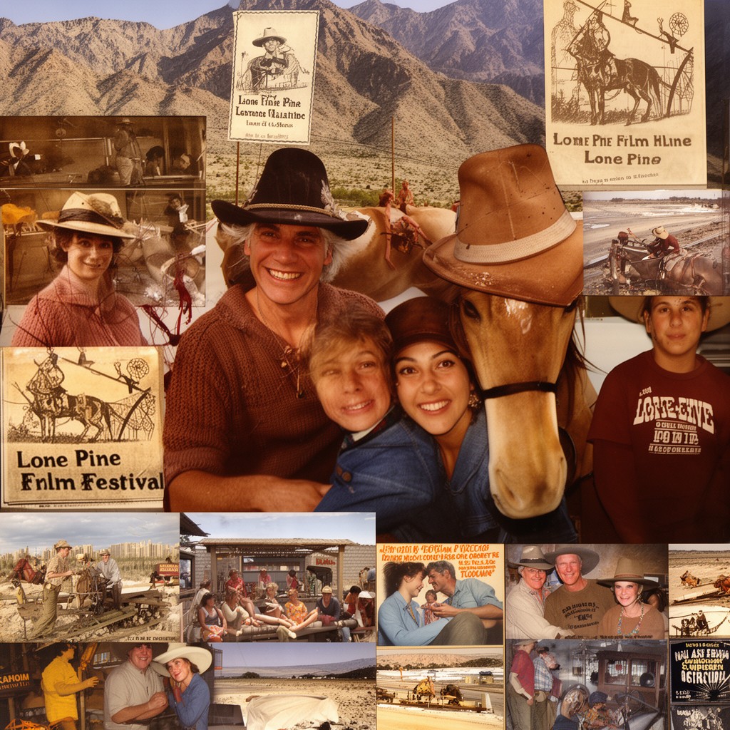 AI-generated illustration of Lone Pine Film Festival