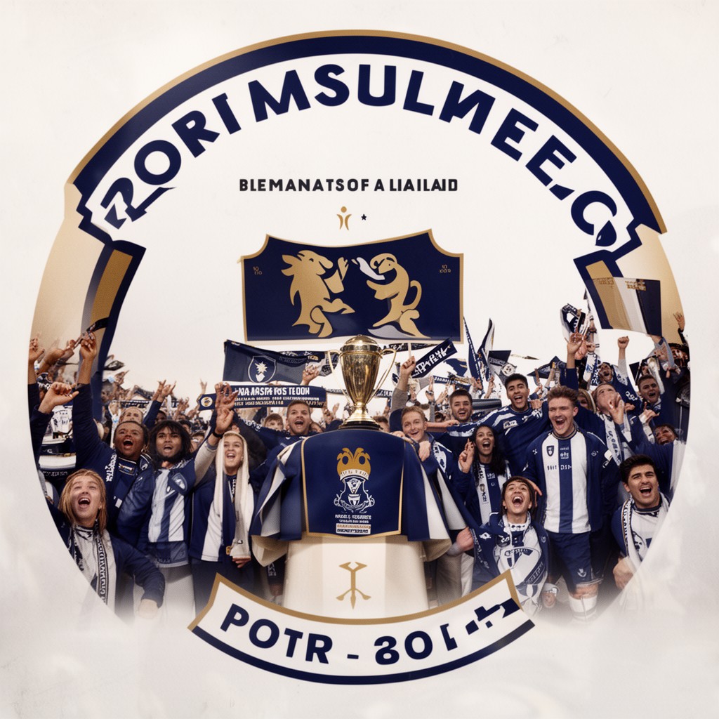 AI-generated illustration of Portsmouth F.C.