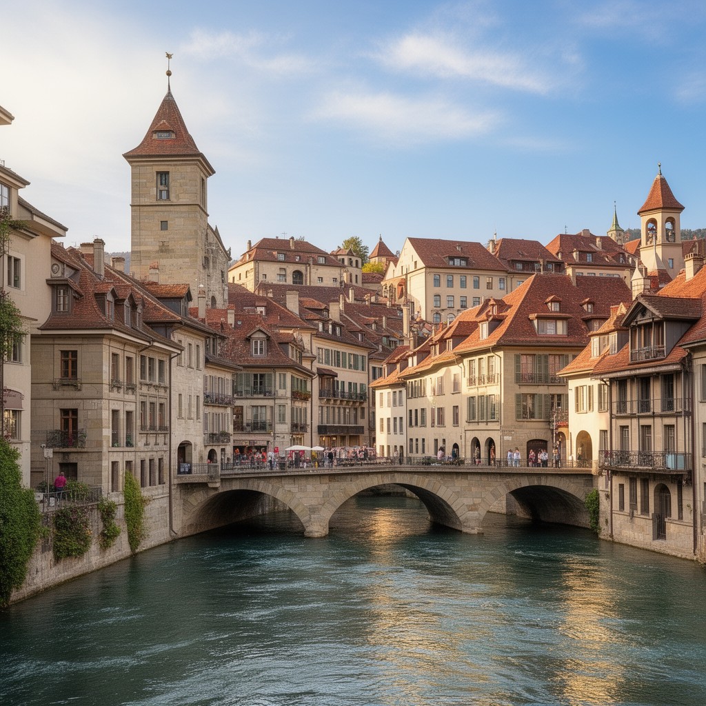 AI-generated illustration of UNESCO World Heritage Site (Old City)