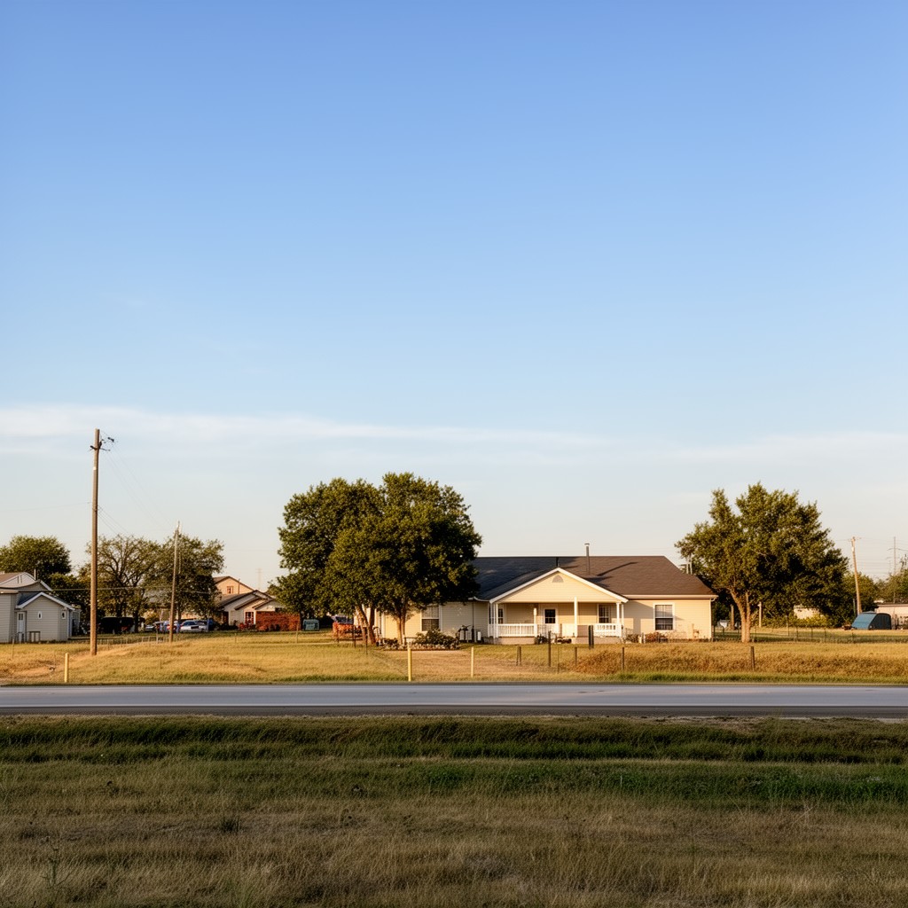 AI-generated illustration of Crete, Illinois
