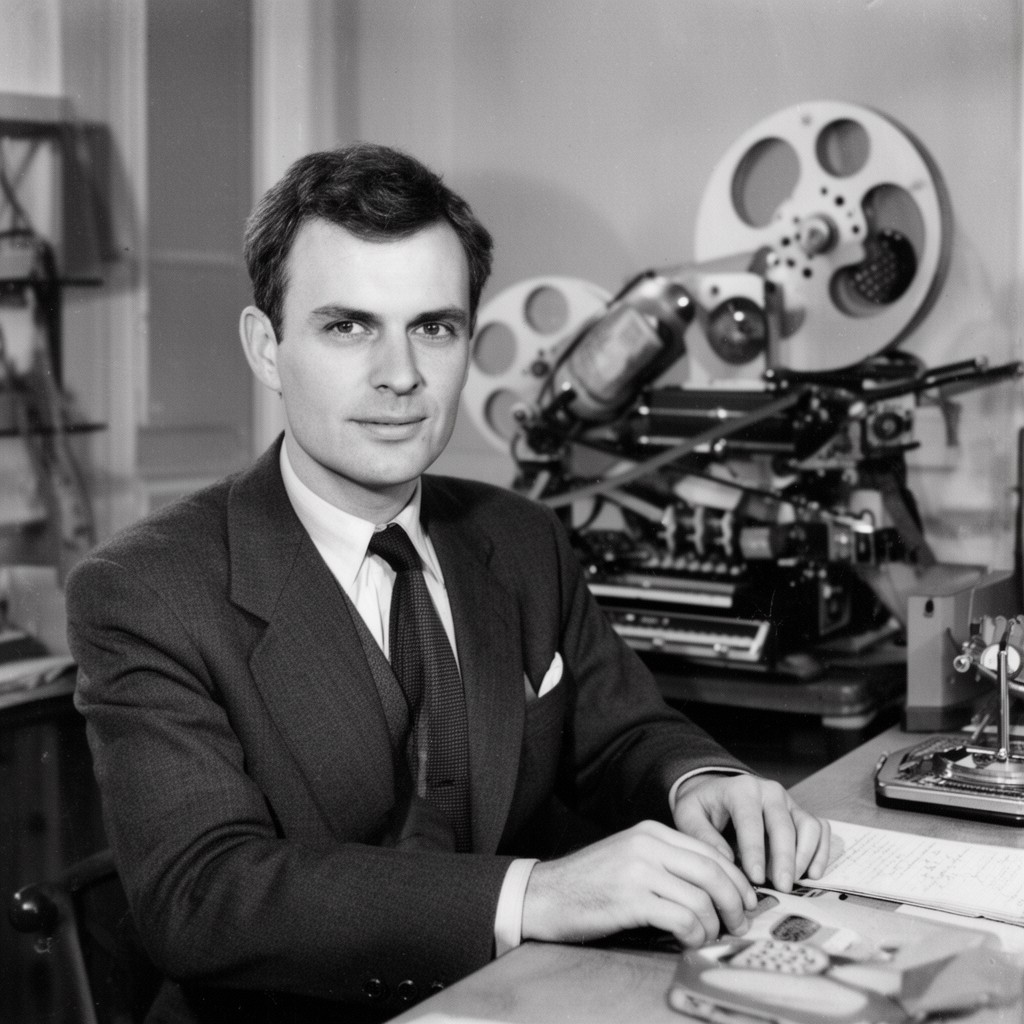 AI-generated illustration of John D. Dunning