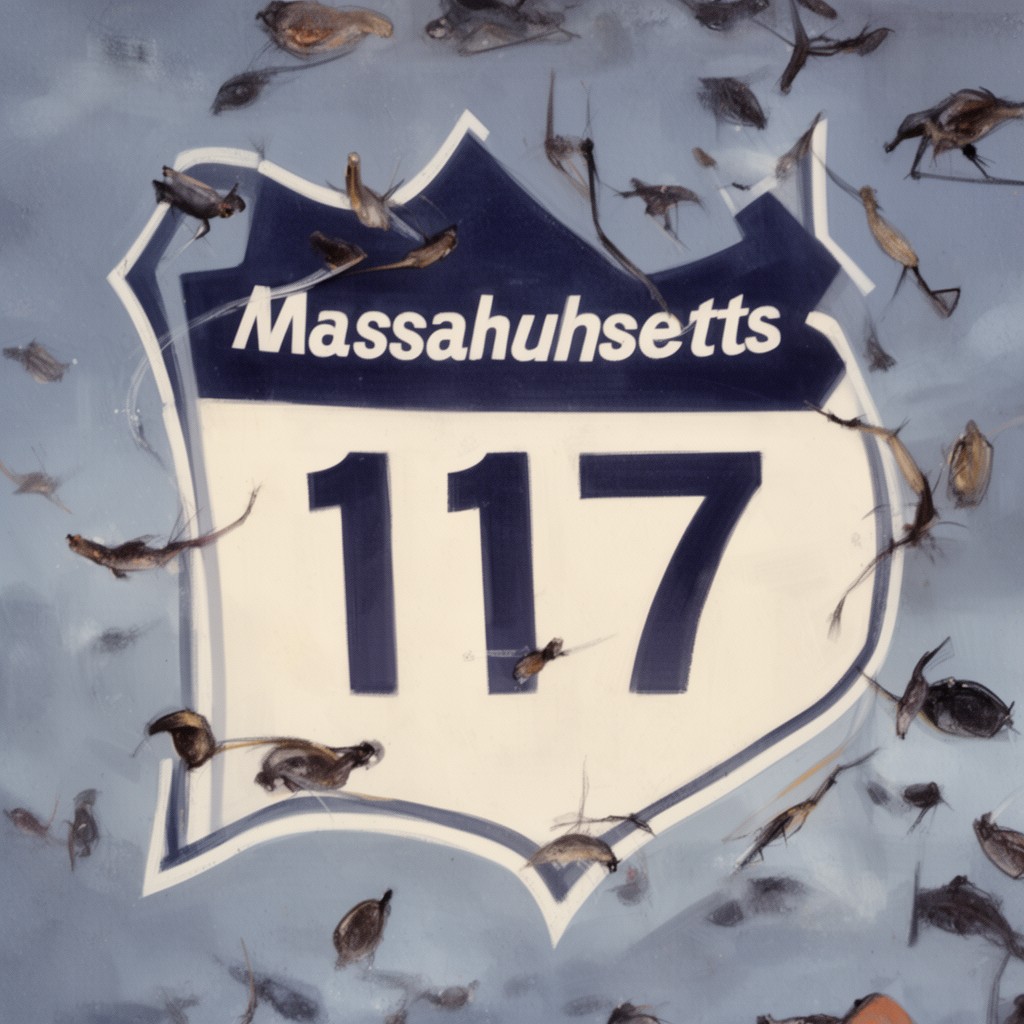 AI-generated illustration of Massachusetts Route 117