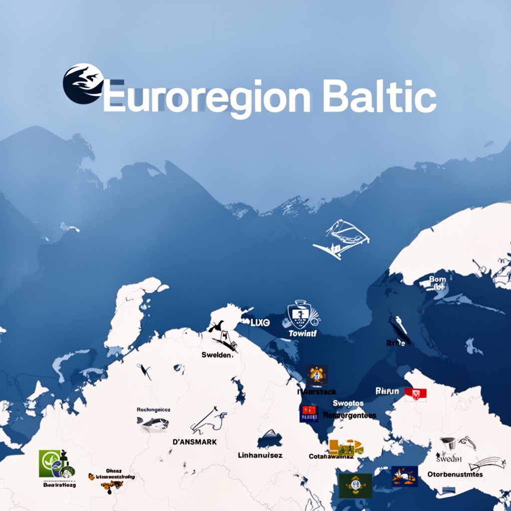 AI-generated illustration of Euroregion Baltic