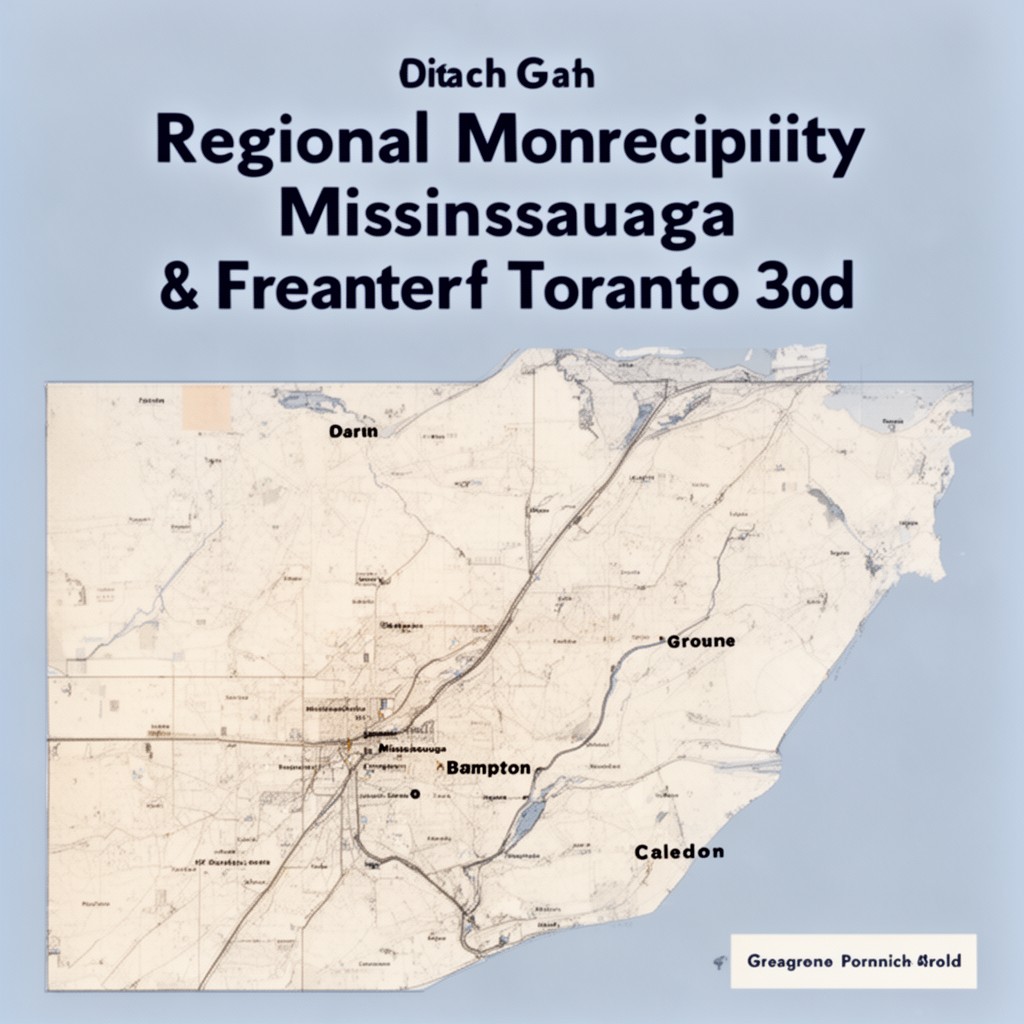 AI-generated illustration of Regional Municipality of Peel