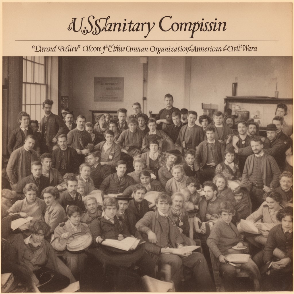 AI-generated illustration of U.S. Sanitary Commission