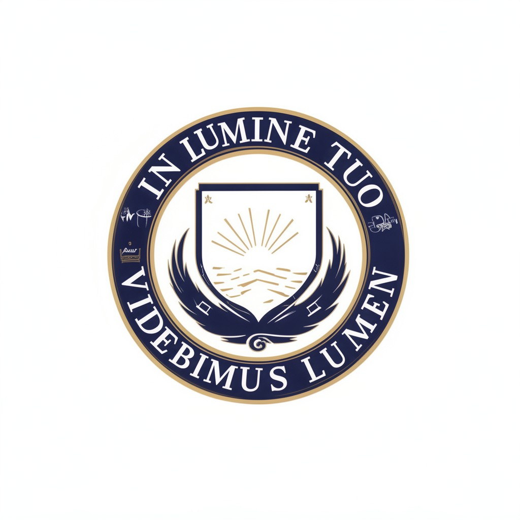 AI-generated illustration of In Lumine Tuo Videbimus Lumen