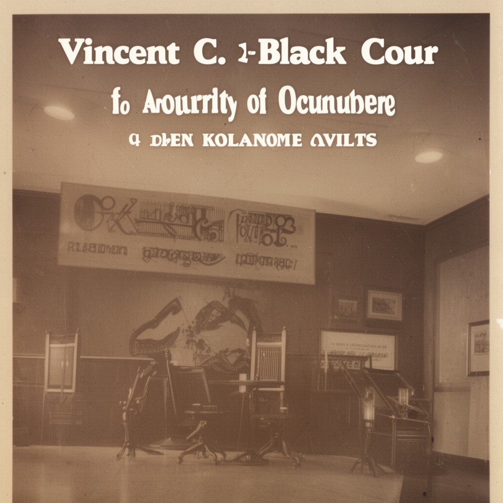 AI-generated illustration of Vincent C. Black Court