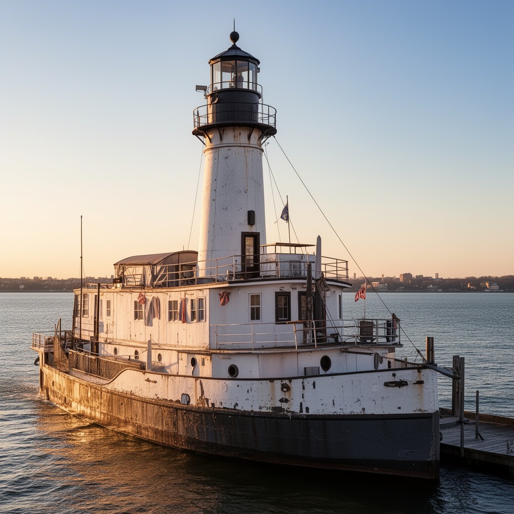 AI-generated illustration of Huron Lightship Museum