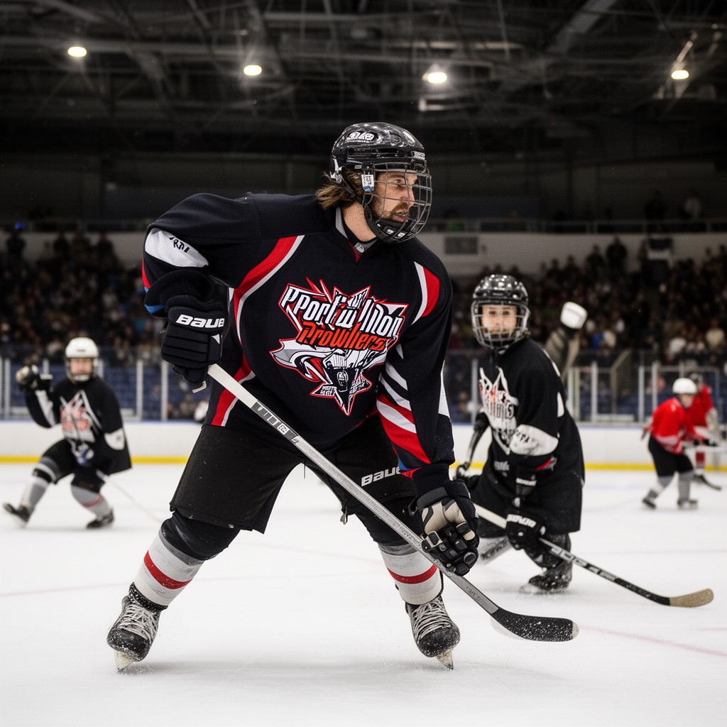 AI-generated illustration of Port Huron Prowlers