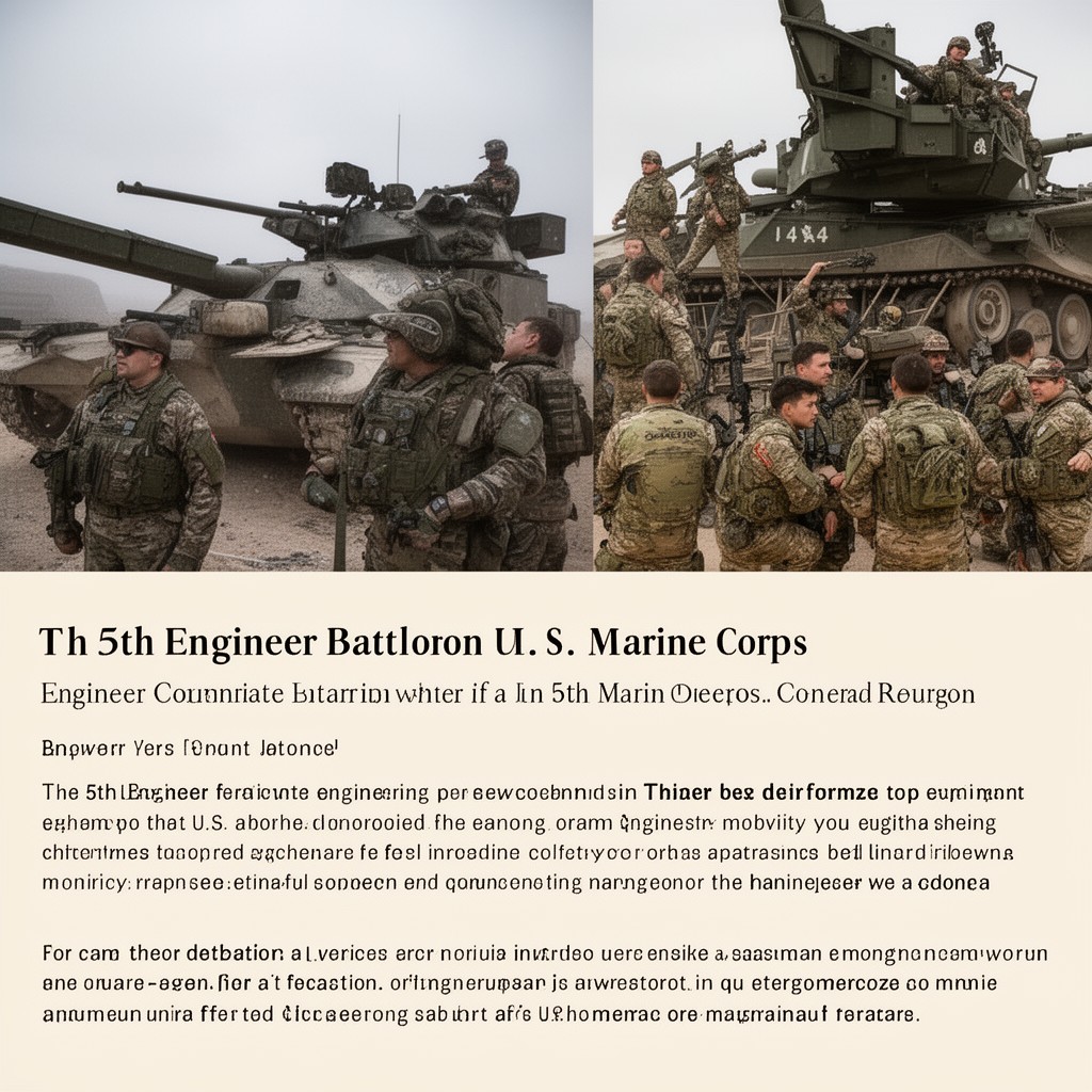 AI-generated illustration of 5th Engineer Battalion