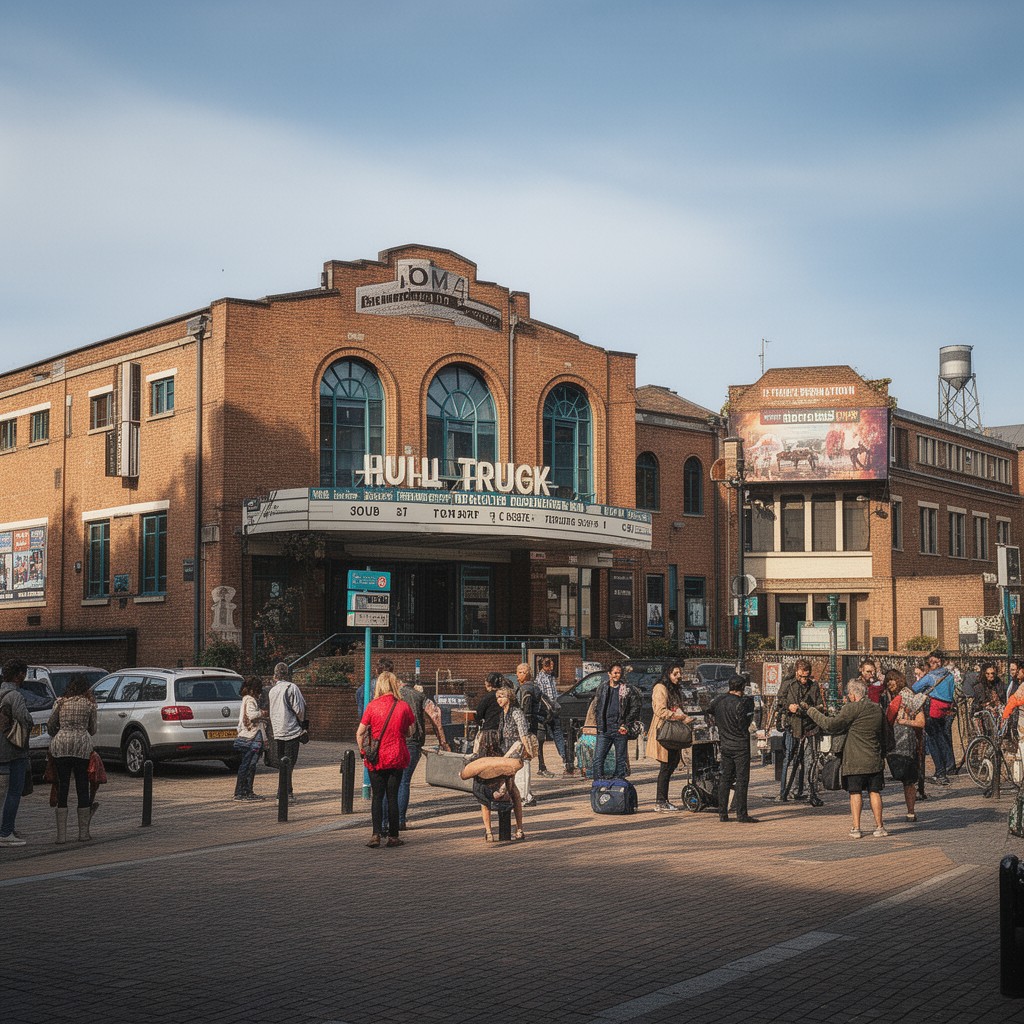 AI-generated illustration of Hull Truck Theatre