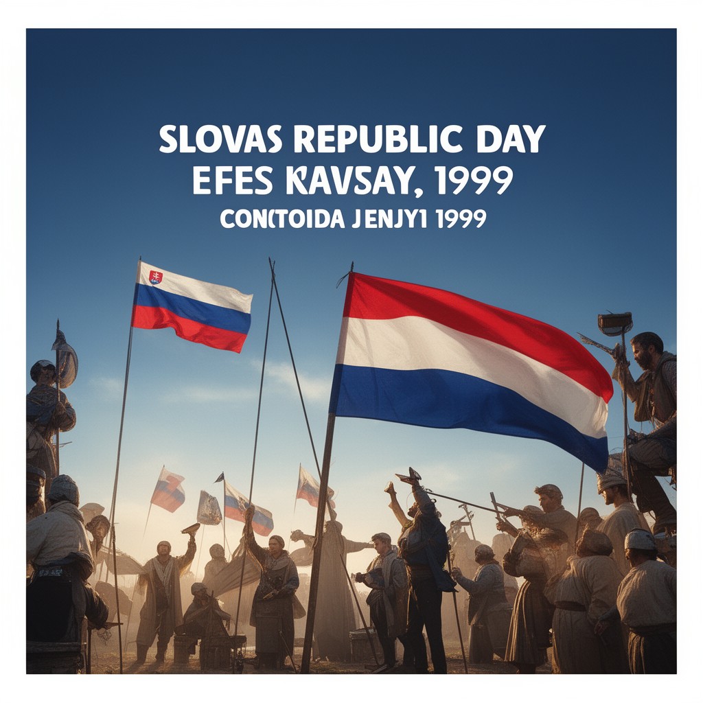 AI-generated illustration of Slovak Republic Day