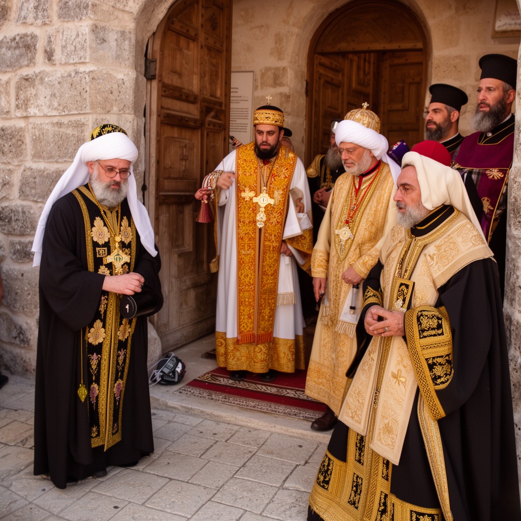 AI-generated illustration of Jordanian Arab Orthodox