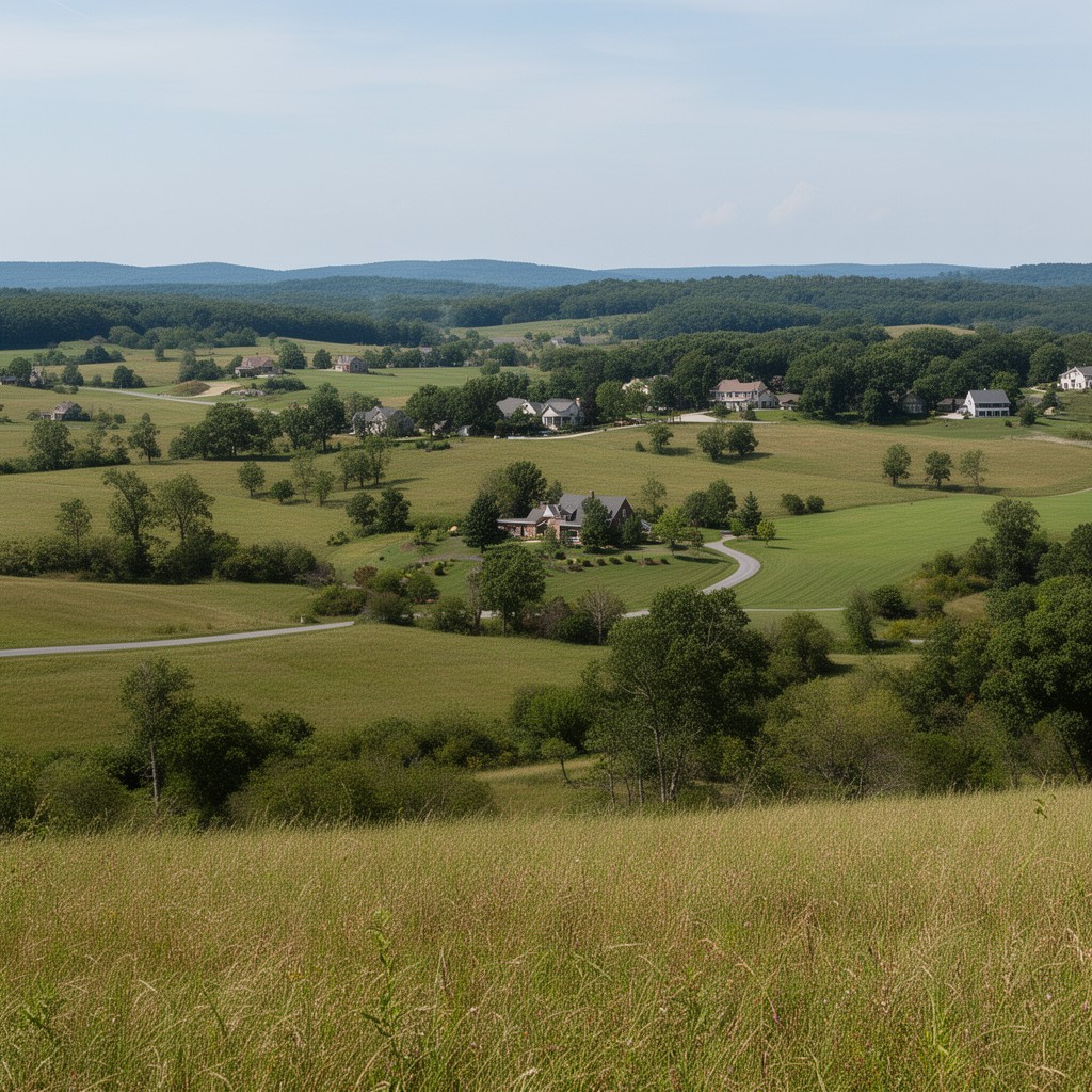 AI-generated illustration of Bull Valley, Illinois