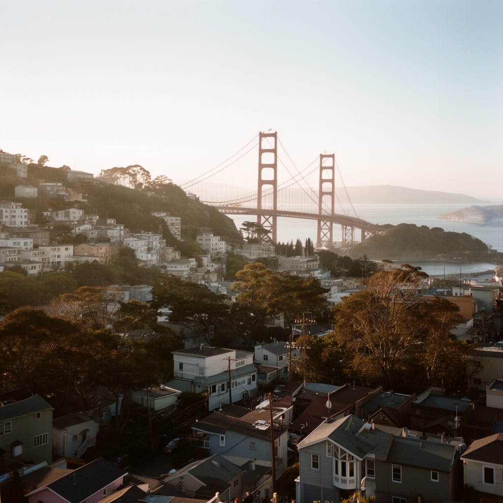 AI-generated illustration of Marin City