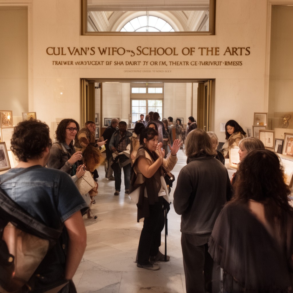 AI-generated illustration of School of the Arts