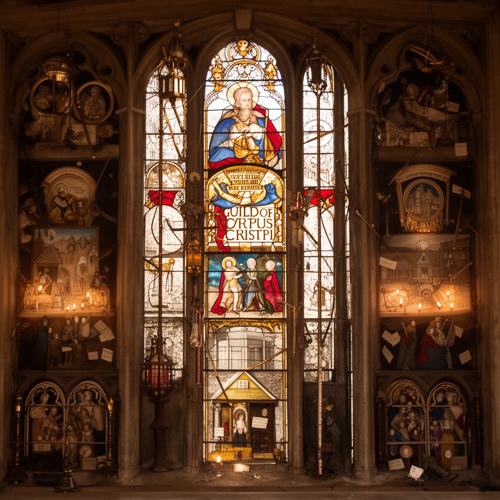 AI-generated illustration of Guild of Corpus Christi
