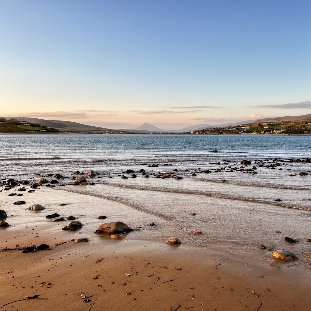 AI-generated illustration of Pettycur Bay