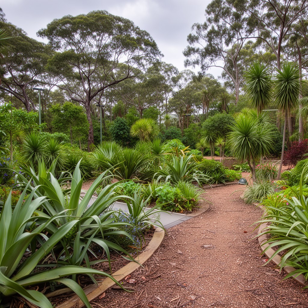 AI-generated illustration of Botanic Gardens