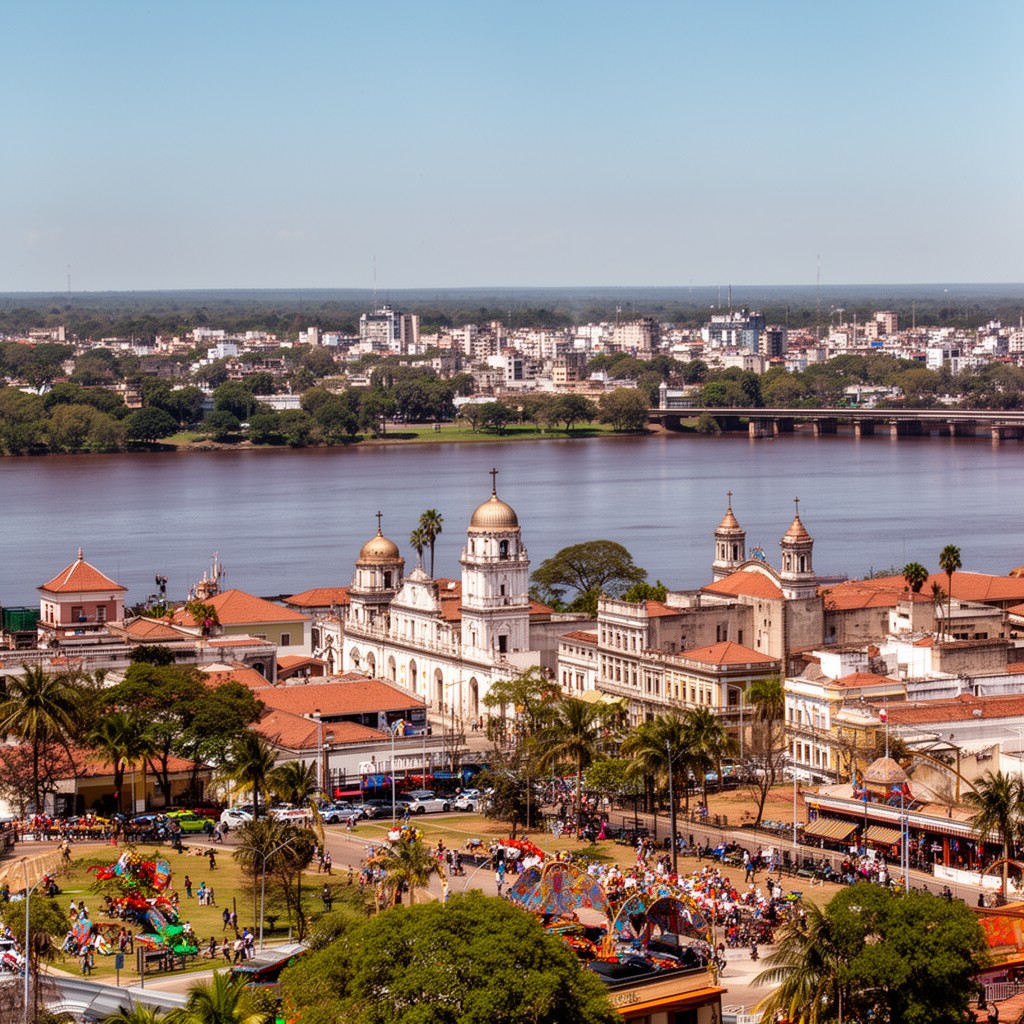 AI-generated illustration of Corrientes