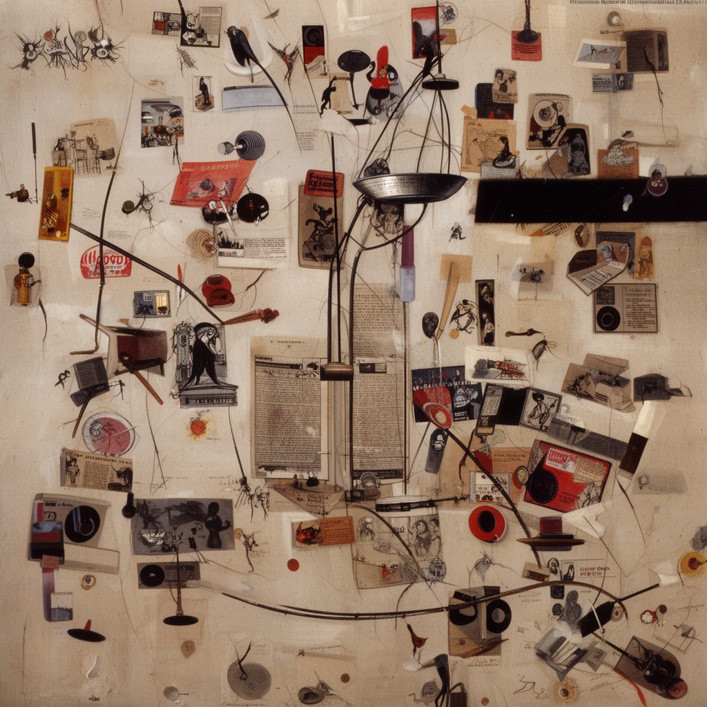 AI-generated illustration of Richard Hamilton