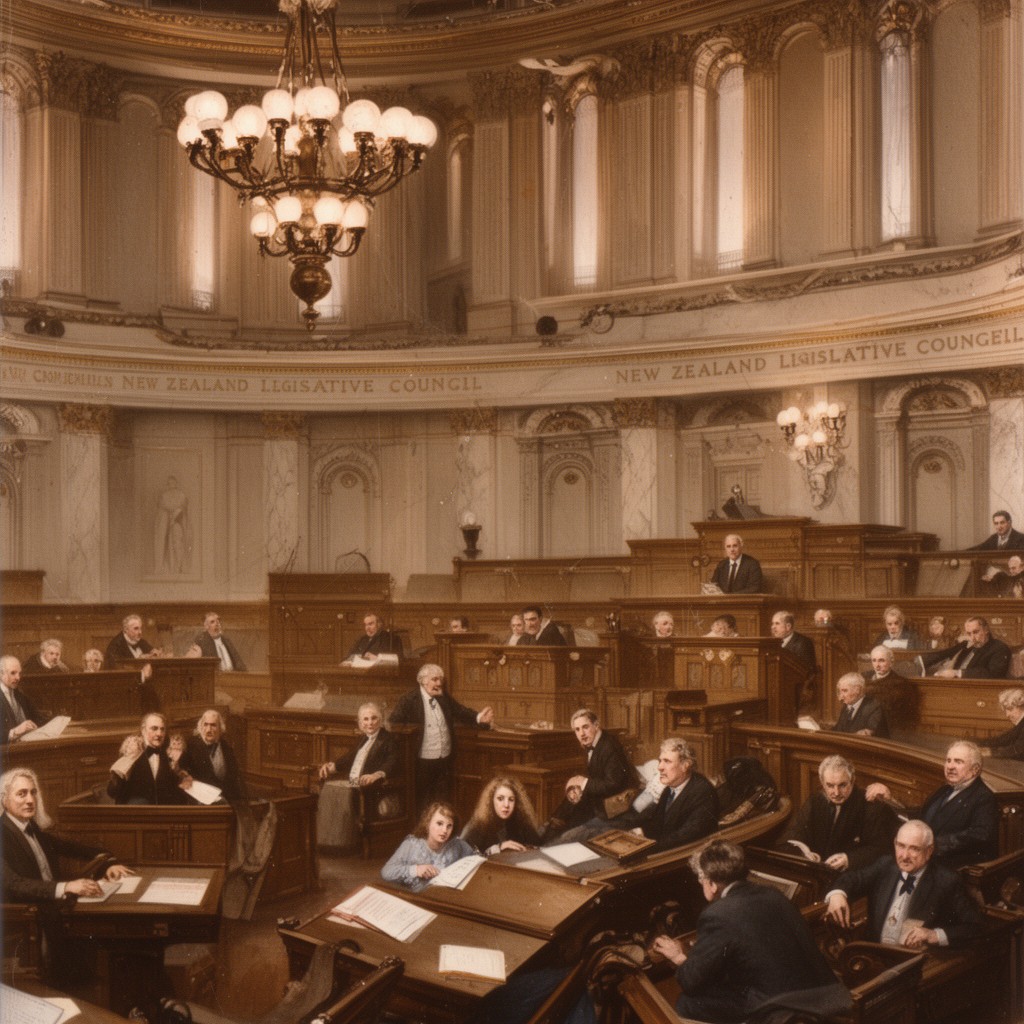 AI-generated illustration of New Zealand Legislative Council