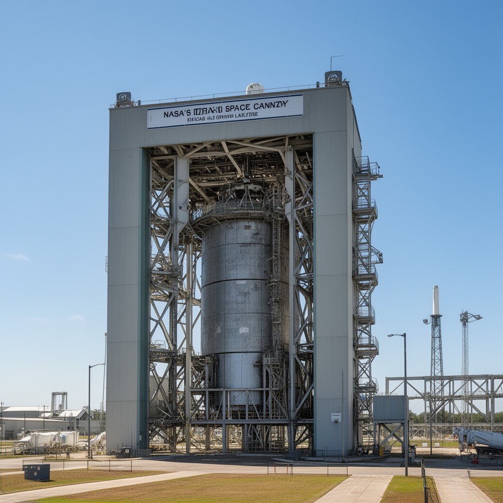 AI-generated illustration of A-2 Test Stand