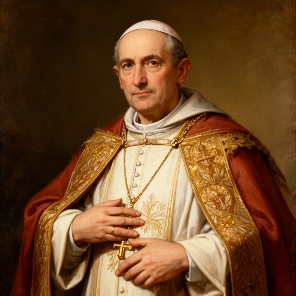 AI-generated illustration of Pope Martin V