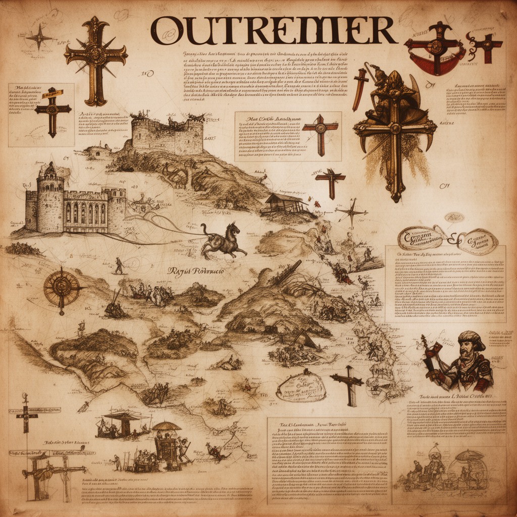 AI-generated illustration of Outremer