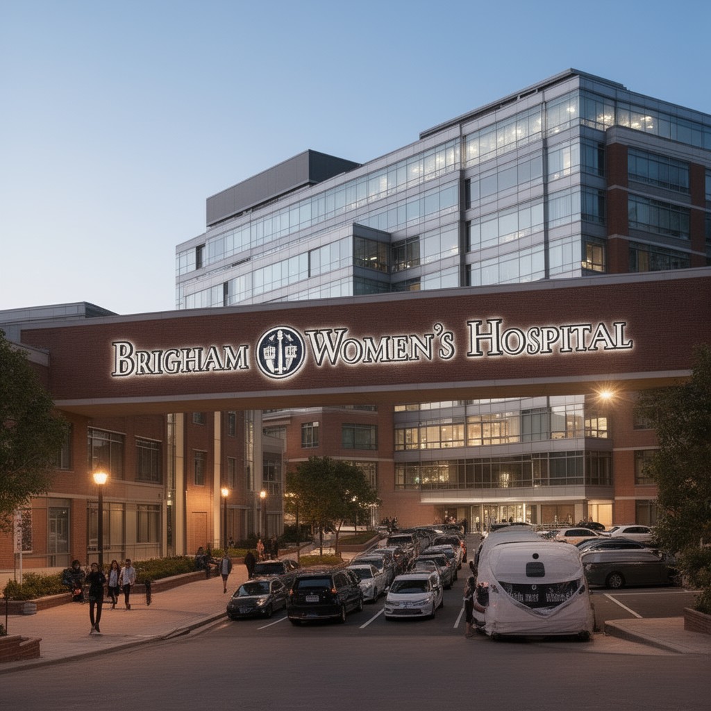 AI-generated illustration of Brigham and Women’s Hospital