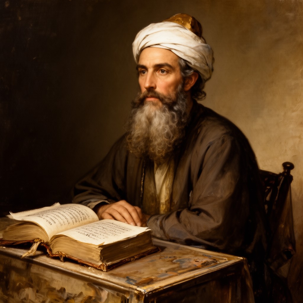 AI-generated illustration of Ibn Khaldun