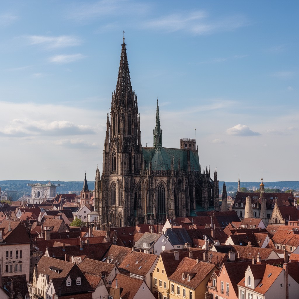 AI-generated illustration of Ulm